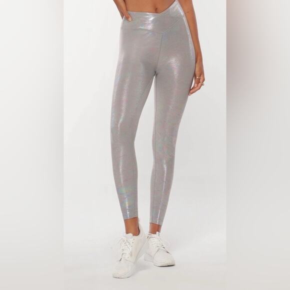 Lorna Jane gloss ankle cross front legging - Picture 8 of 8